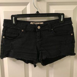 Blank Denim Shorts